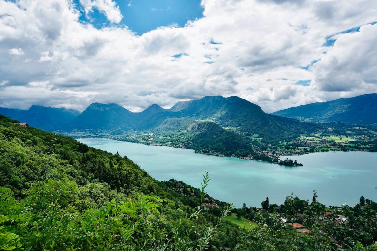 Freediving in Lac d'Annecy