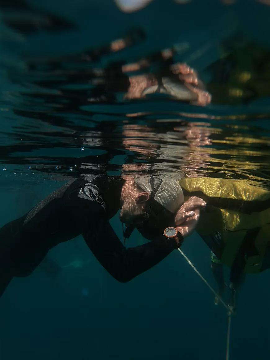 Freediving in Villefranche-sur-Mer, France
