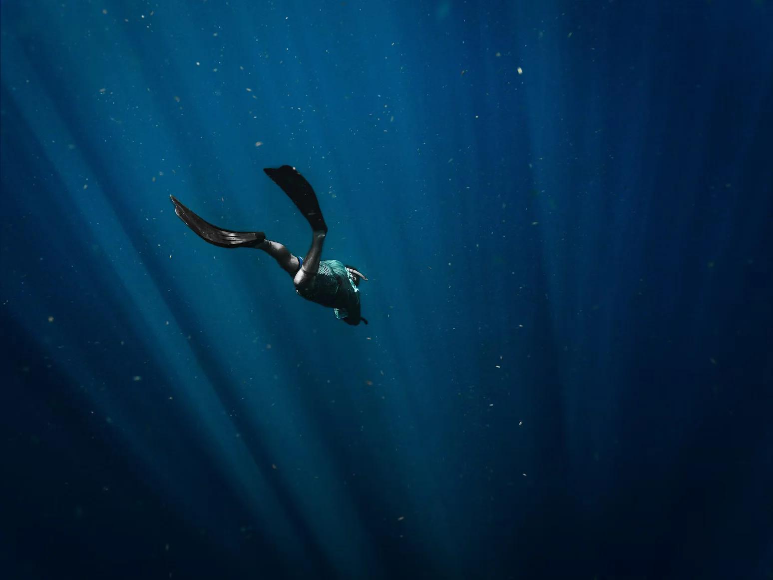 Freediving in Panglao, Philippines