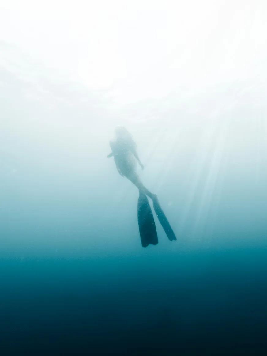 Freediving in Kalamata, Greece