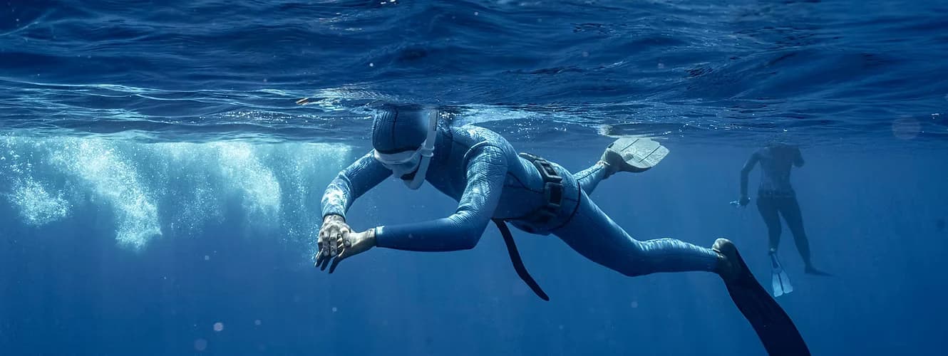 The Flying Dolphin Company — freediving school in Amorgos, Greece
