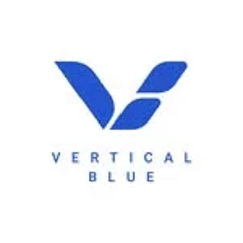 Vertical Blue Freediving logo