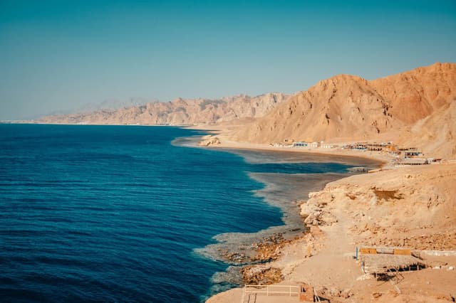 Freediving in Dahab Blue Hole, Egypt