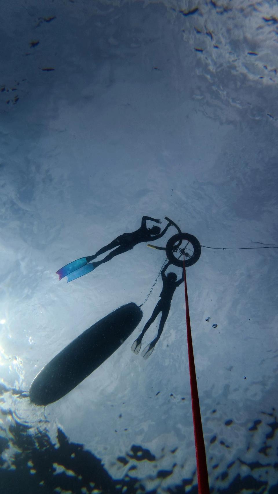 Freediving in Bali